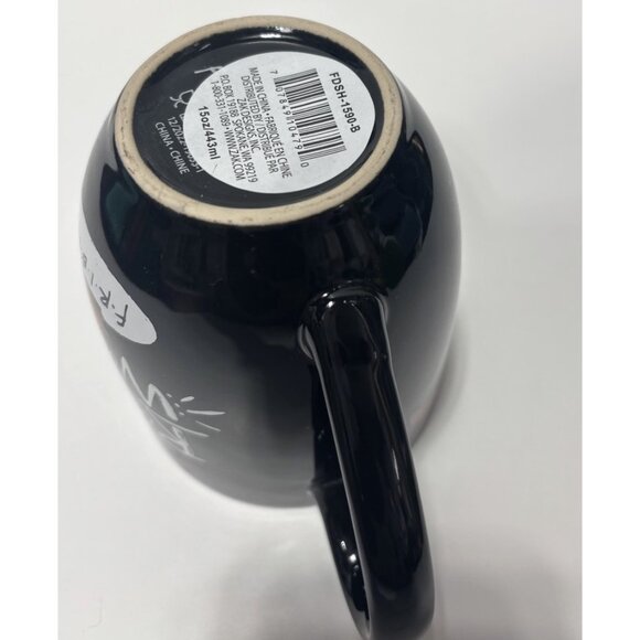 Friends TV Coffee Mug ZAK Cup Black Gift "I'd Rather Be Watching Friends" NEW ! - Picture 8 of 16